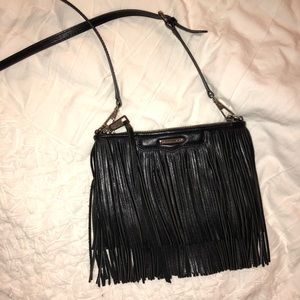 Rebecca Minkoff Fringe Leather Clutch